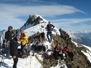 foto di gruppo al colletto