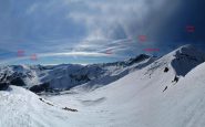 Panorama dal Monte Creusa al colle di Tenda