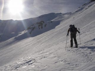 in salita