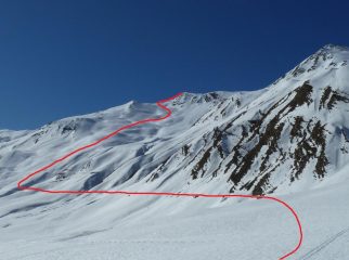 Itinerario dalla Cabane du Grand Parpaillon