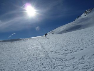 Pendii regolari versi il Pétit Parpaillon