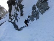 un paio di metri stretto si scaletta