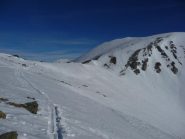 ultima parte di salita... innevata!!!