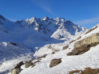 Lautaret e i giganti alla partenza