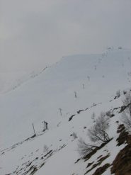 Ecomostri sulla cresta di salita