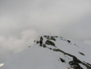 In vista della croce di vetta