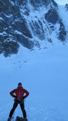 alla fine giro panoramico nel bacino dell'Argentiere