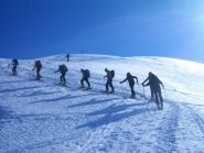 gruppo compatto in salita