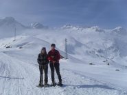 finalmente l'apertura del cielo in discesa ci permette di vedere il panorama dell'ambiente