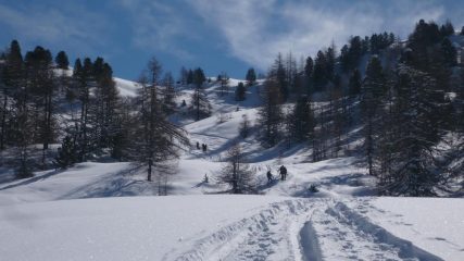 Ultima parte di salita