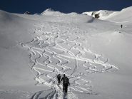 neve farinosa sopra i 2000 m