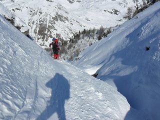 nei pressi del rifugio