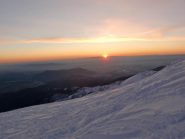 ...a sinistra il sole