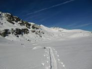 e ancora, direzione Punta del Lago Nord laggiù in fondo