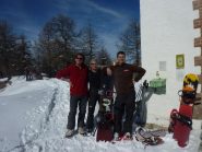 Julius, Andrea e Bosco in cima