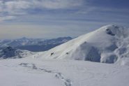 Panorama dalla cima con Sbaron e Monviso