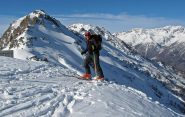 Arrivo in vetta di Piero