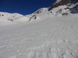 Nessuna traccia nel vallone