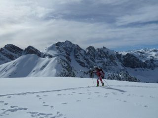 Arrivo su Punta Sestrera