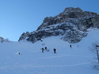 salendo oltre Boregne