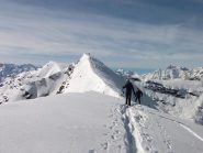 breve tratto in cresta