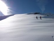 in salita sulla Piatta Biasi