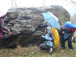 roccia affila coltelli