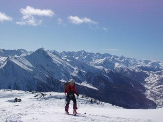 Ultimi metri con l'Albergian alle spalle