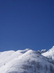 bella traccia in cresta