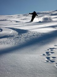 la seconda discesa dal Bric la Plata