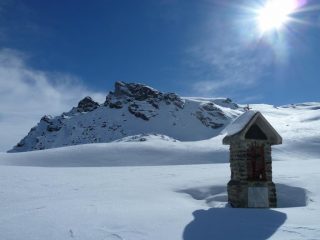 pilone sotto la Rocca Nera