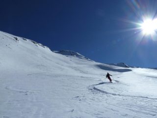 Neve leggermente ventata