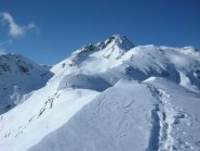 cresta finale da superare con attenzione