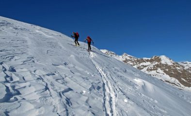 Ultimo pendio prima della vetta