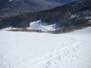 discesa dai pendii della costa