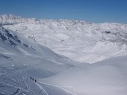 Salendo nel Vallone della Dormilleuse