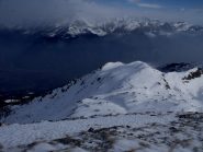 Dalla Ciantiplagna sguardo verso Punta del Frais