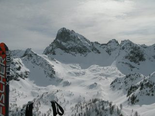 Itinerario di salita e discesa da Quota 2006