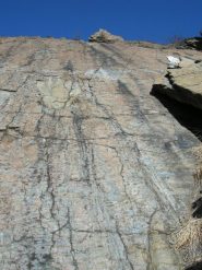 parete vista dalla partenza