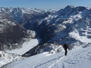 Renato quasi in cima