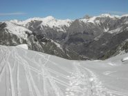 13.Uscendo dall'altipiano superiore.