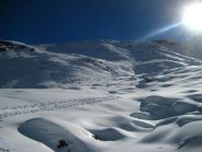 bei pendii dopo la strada