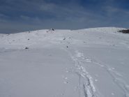 Gli ampi pendii sommitali