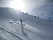 Ale sulla neve non facile