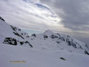Il traverso per raggiungere il col Chardon.