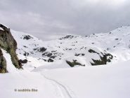 Risalita al colle della Barma.