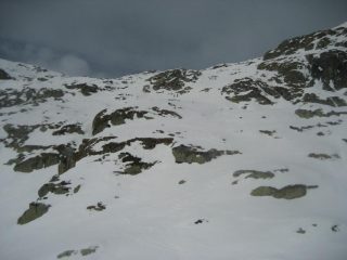 sotto il colle del lago del Rosso