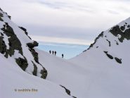 Il colle sopra il lago Rosso.