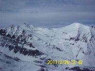 Dalla cima, panorama verso Gran Queyron e Frappier