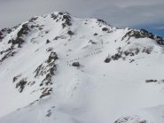 skialp verso cima delle Vallette